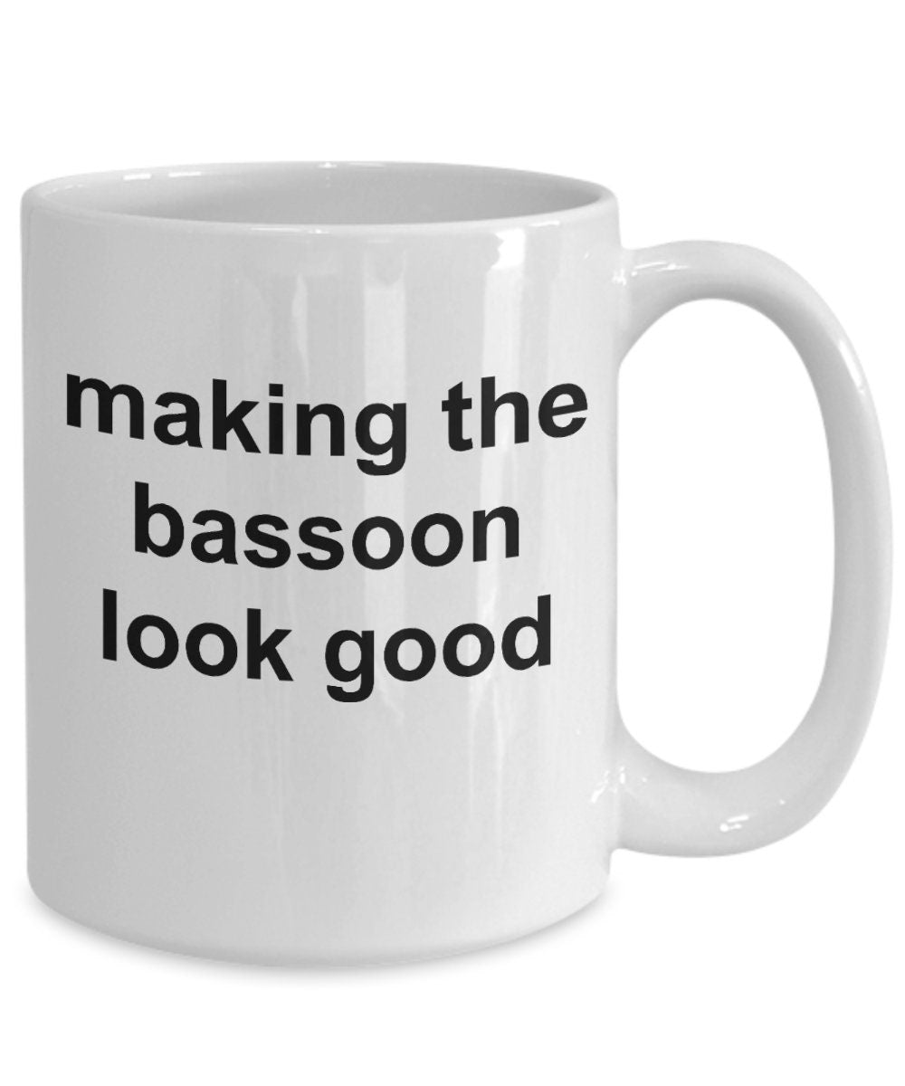 Funny Bassoon Player Mug - Mallard Moon Gift Shop