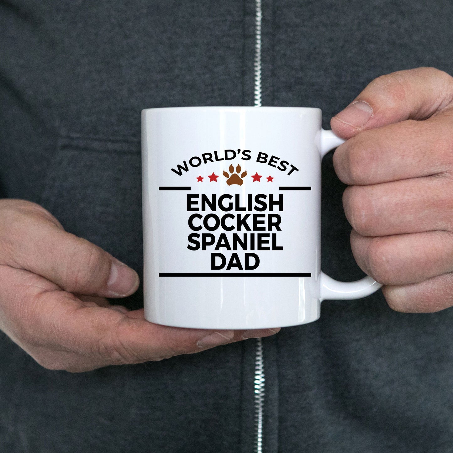 English Cocker Spaniel Dog Dad Mug - Mallard Moon Gift Shop