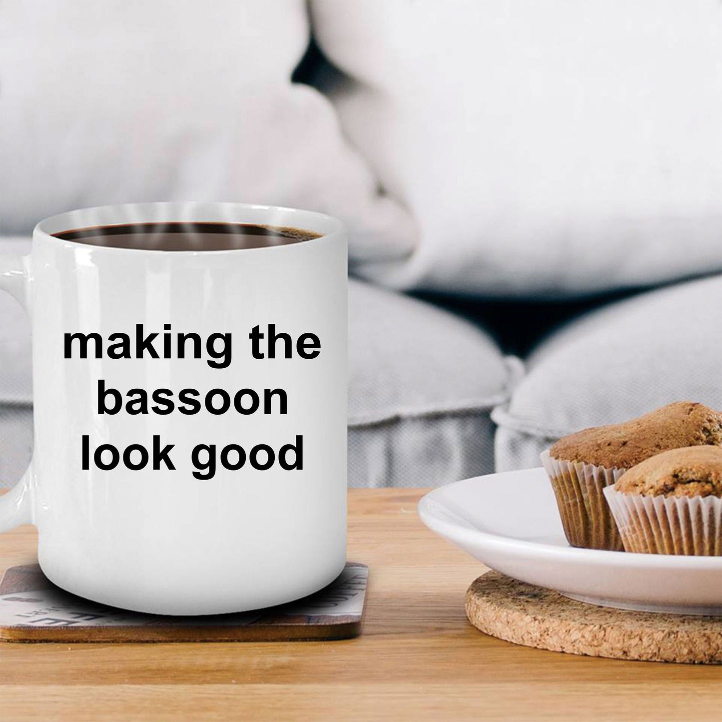 Funny Bassoon Player Mug - Mallard Moon Gift Shop