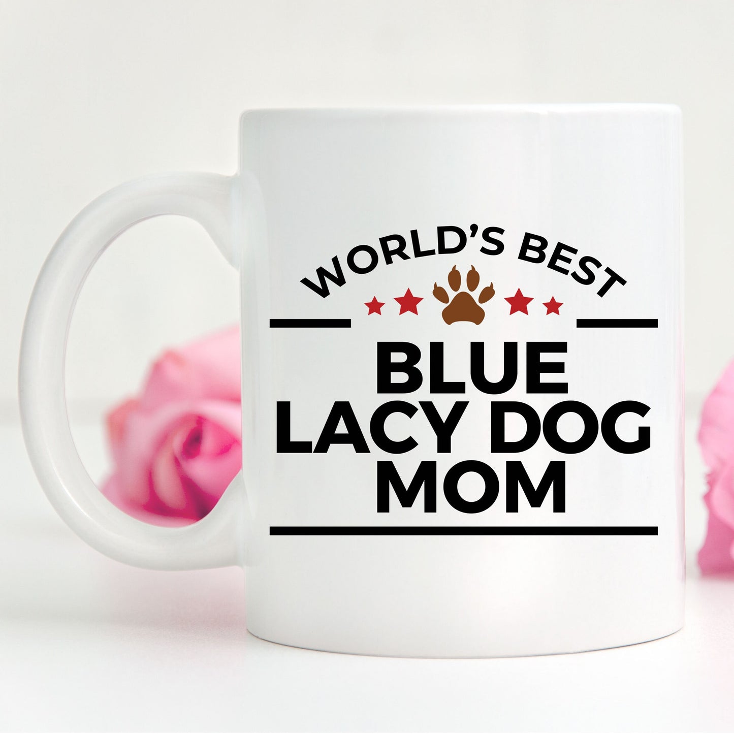 Blue Lacy Dog Mom Coffee Mug - Mallard Moon Gift Shop