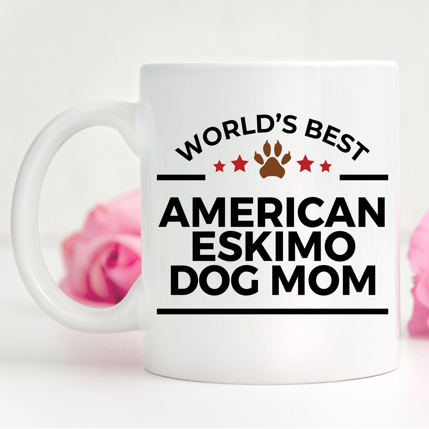 American Eskimo Dog Mom Mug - Mallard Moon Gift Shop