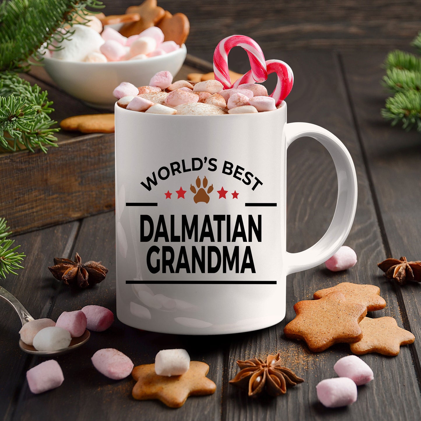 Dalmatian Dog Grandma Mug - Mallard Moon Gift Shop