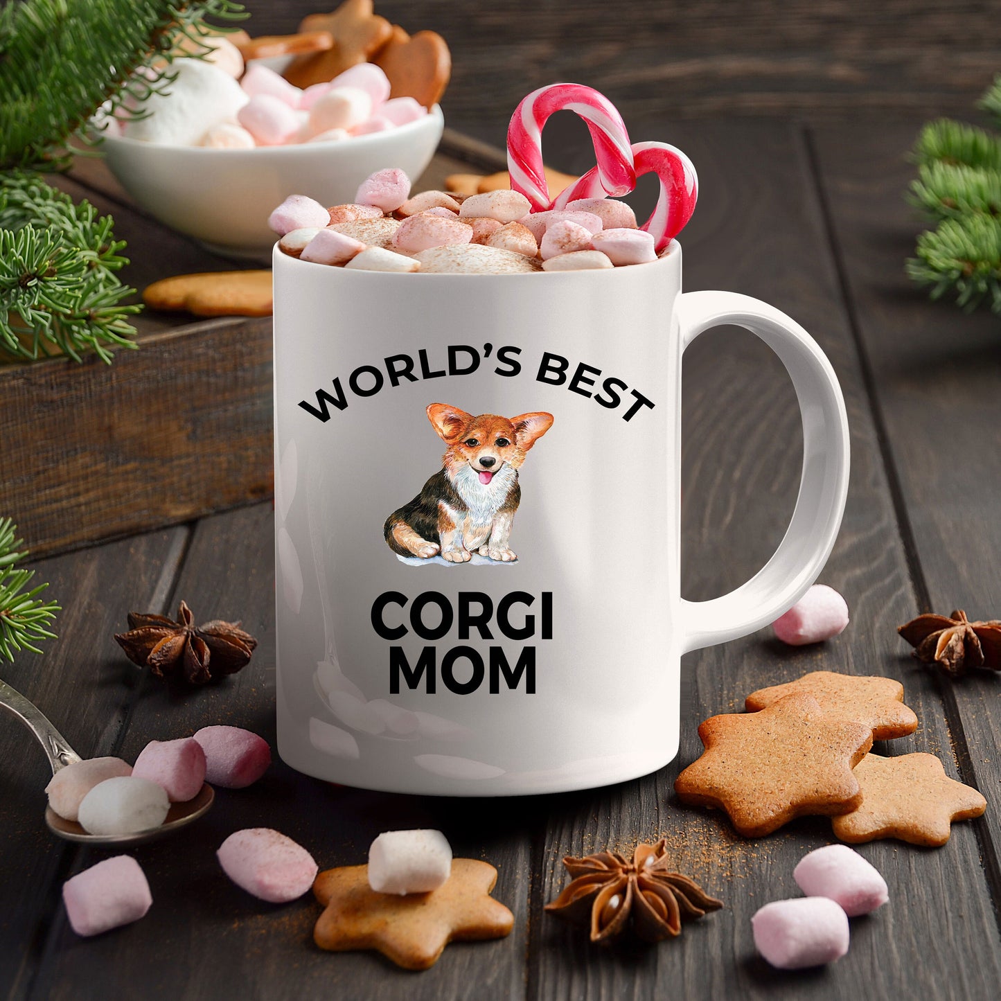 Corgi Dog Mom Mug - Mallard Moon Gift Shop
