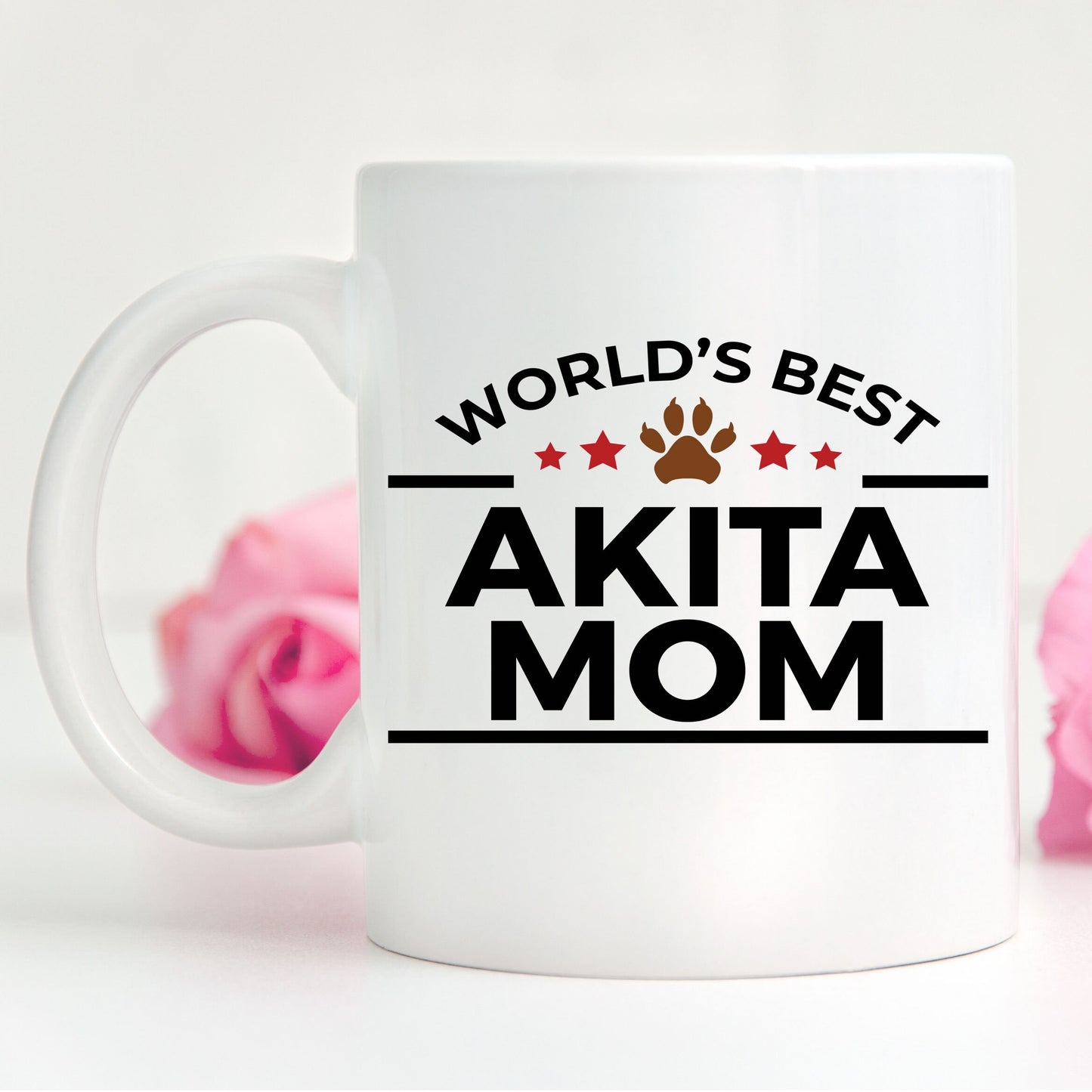 Akita Dog Mom Coffee Mug