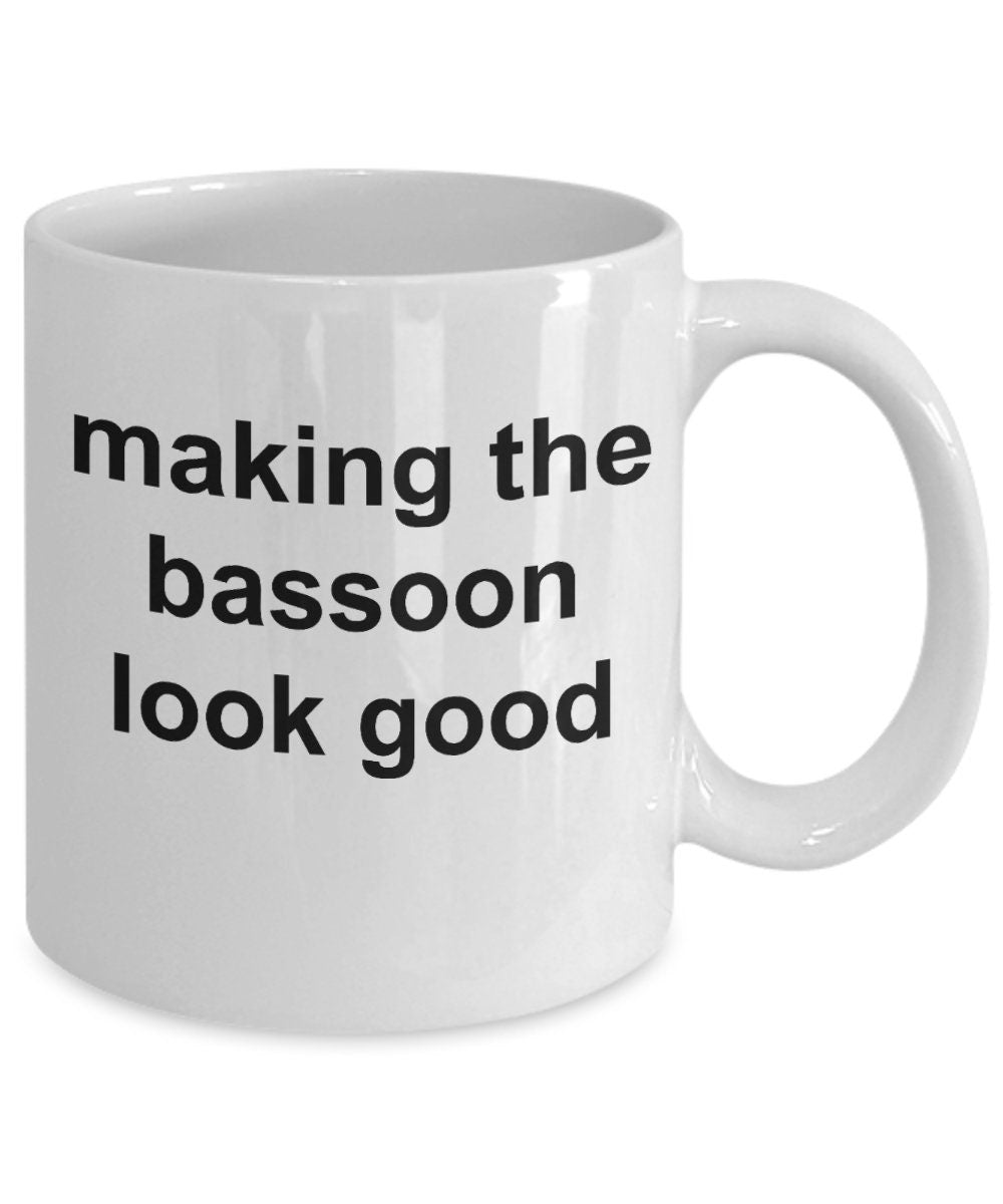 Funny Bassoon Player Mug - Mallard Moon Gift Shop