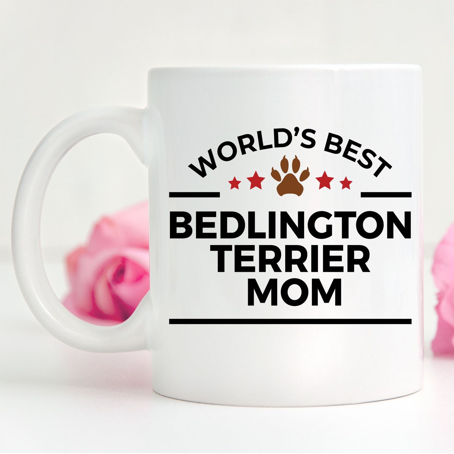 Bedlington Terrier Dog Mom Mug - Mallard Moon Gift Shop