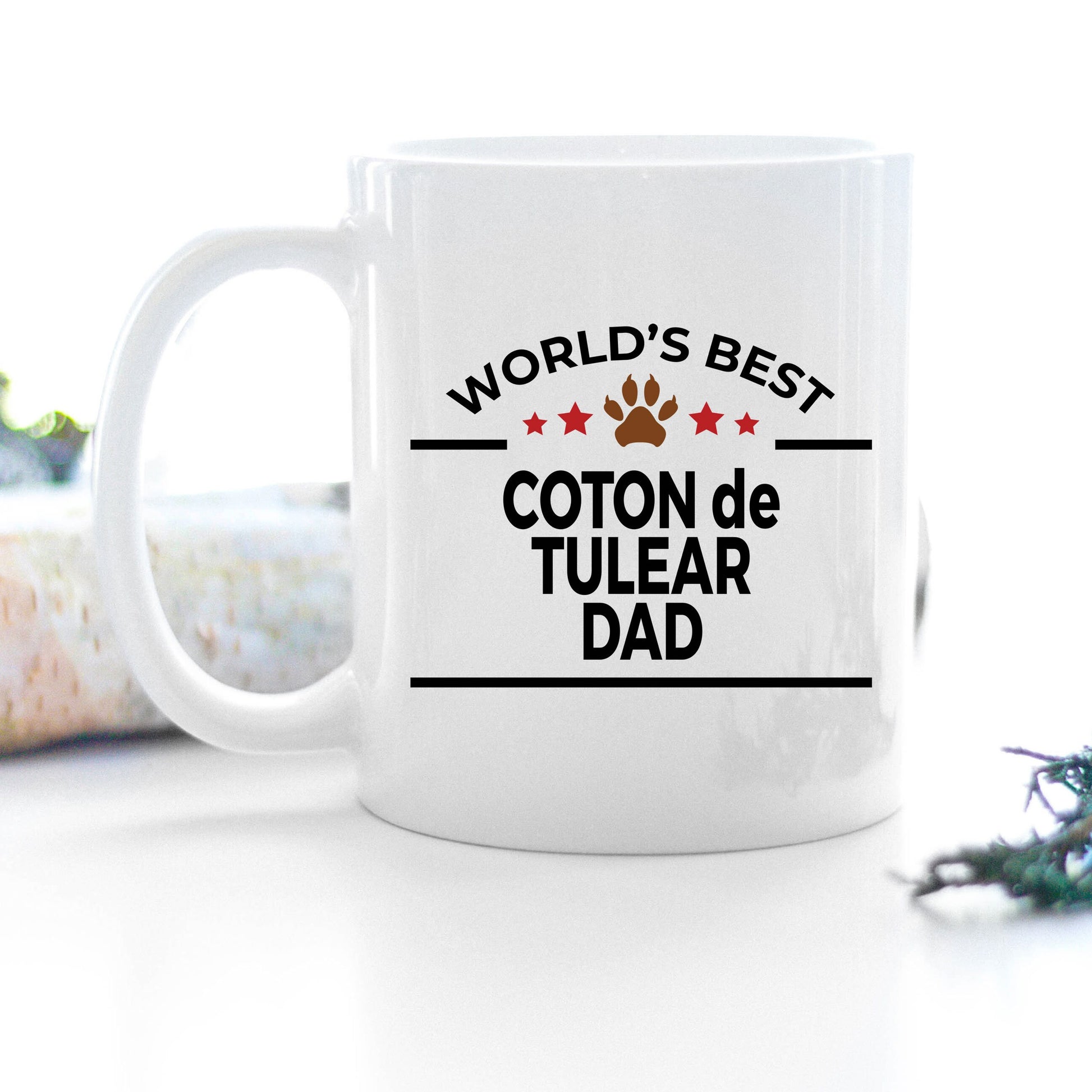 Coton de Tulear Dog Dad Mug - Mallard Moon Gift Shop