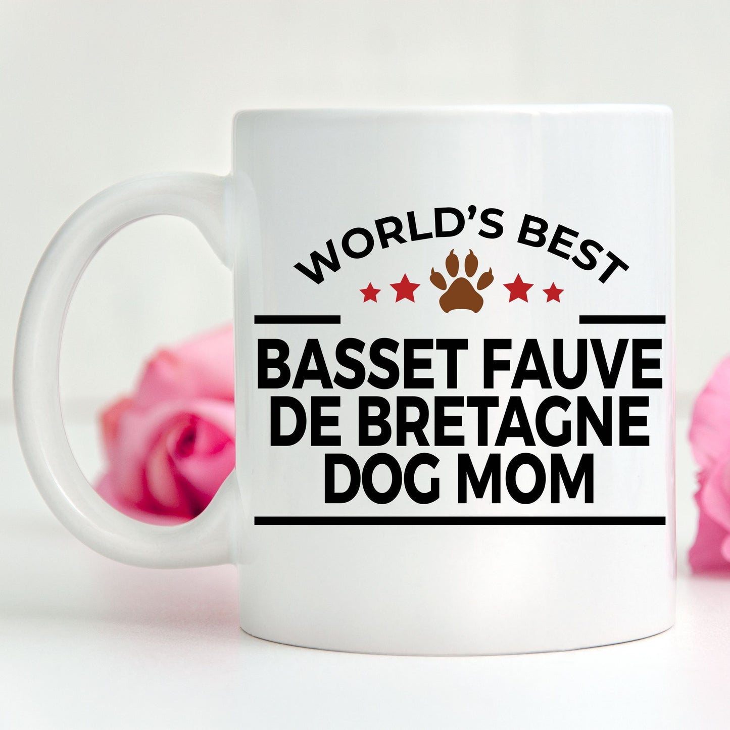 Basset Fauve de Bretagne Dog Mom Mug - Mallard Moon Gift Shop