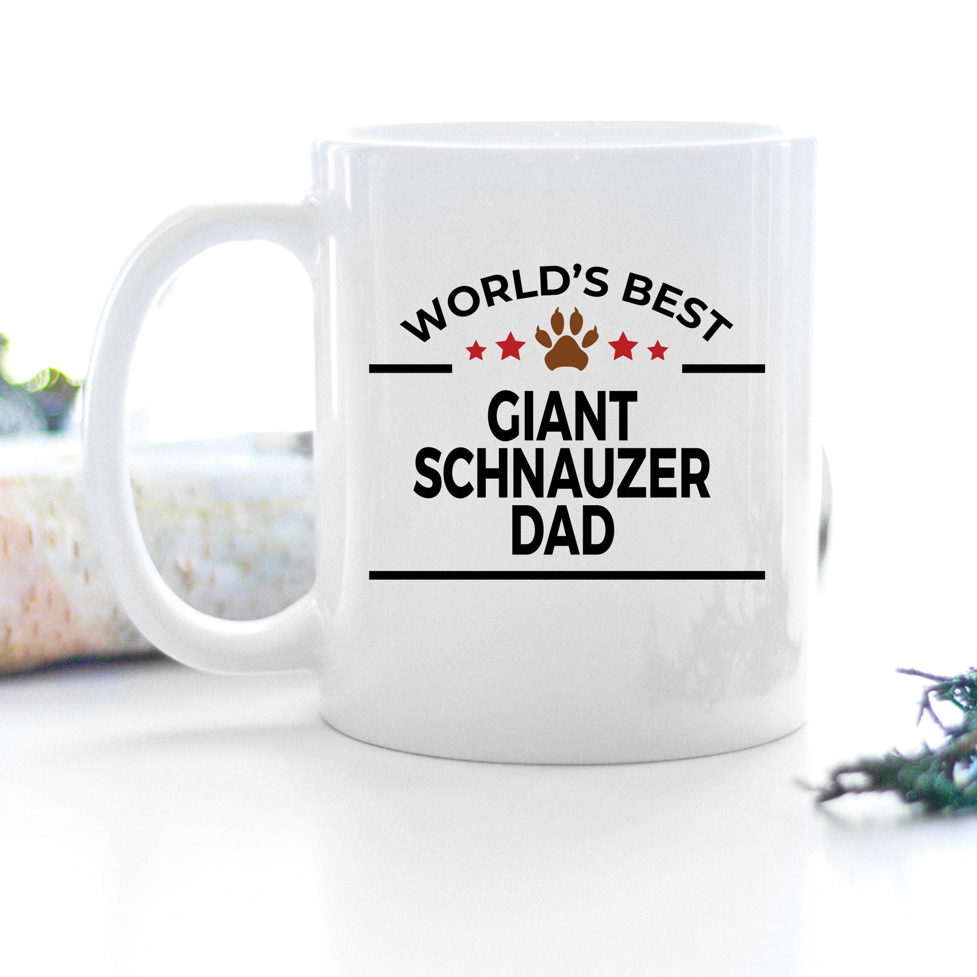 Giant Schnauzer Dog Dad Mug - Mallard Moon Gift Shop