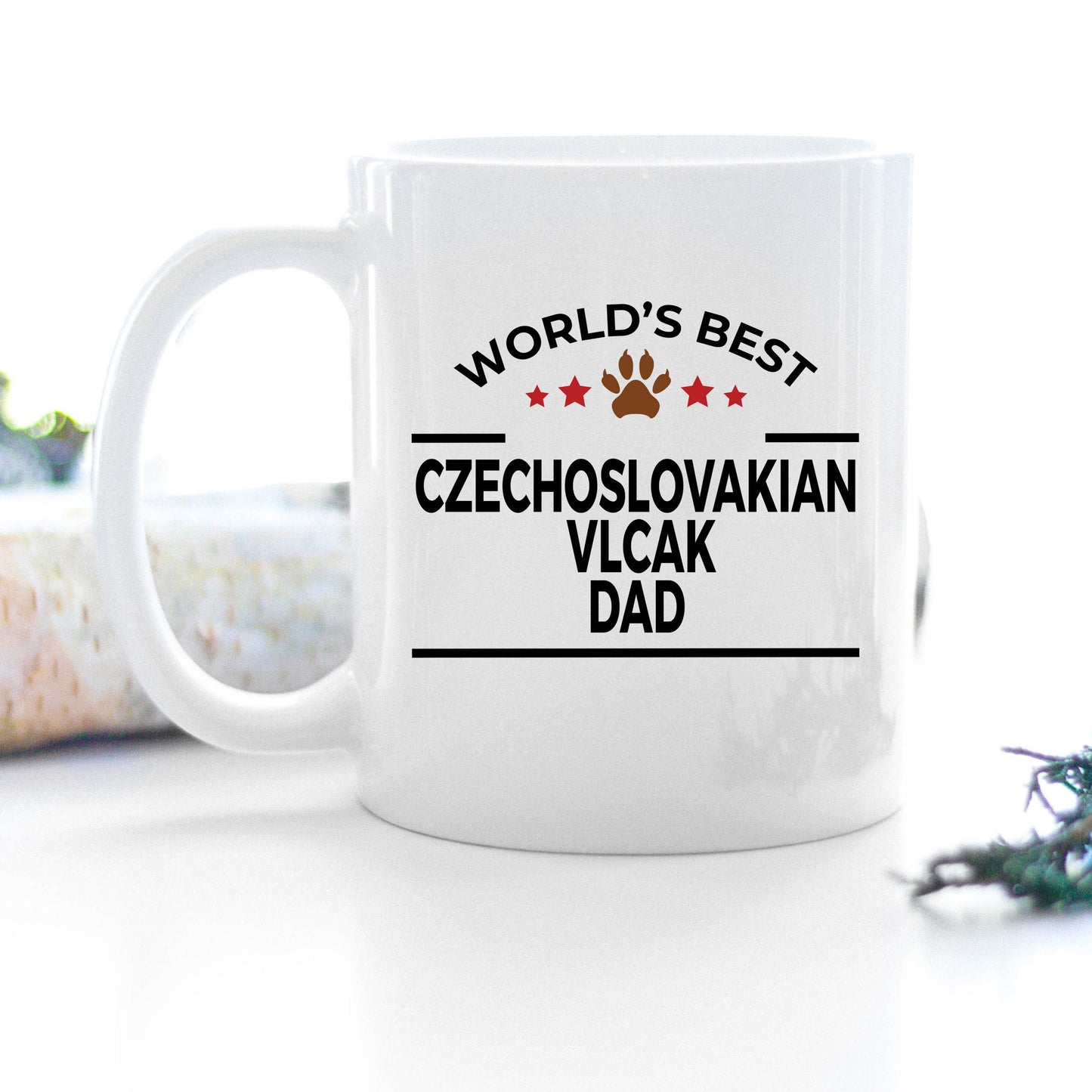 Czechoslovakian Vlcak Dog Dad Mug - Mallard Moon Gift Shop
