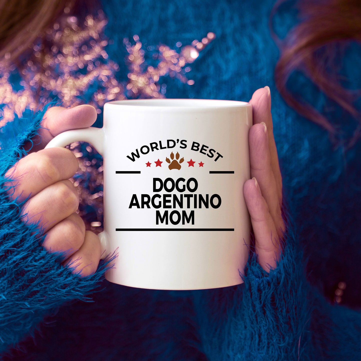 Dogo Argentino Dog Mom Coffee Mug