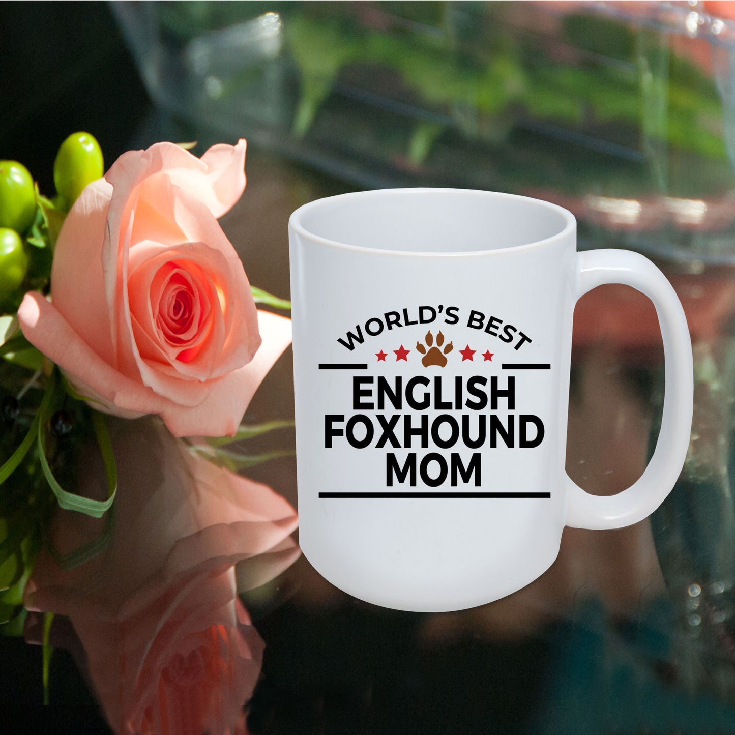 English Foxhound Dog Mom Coffee Mug