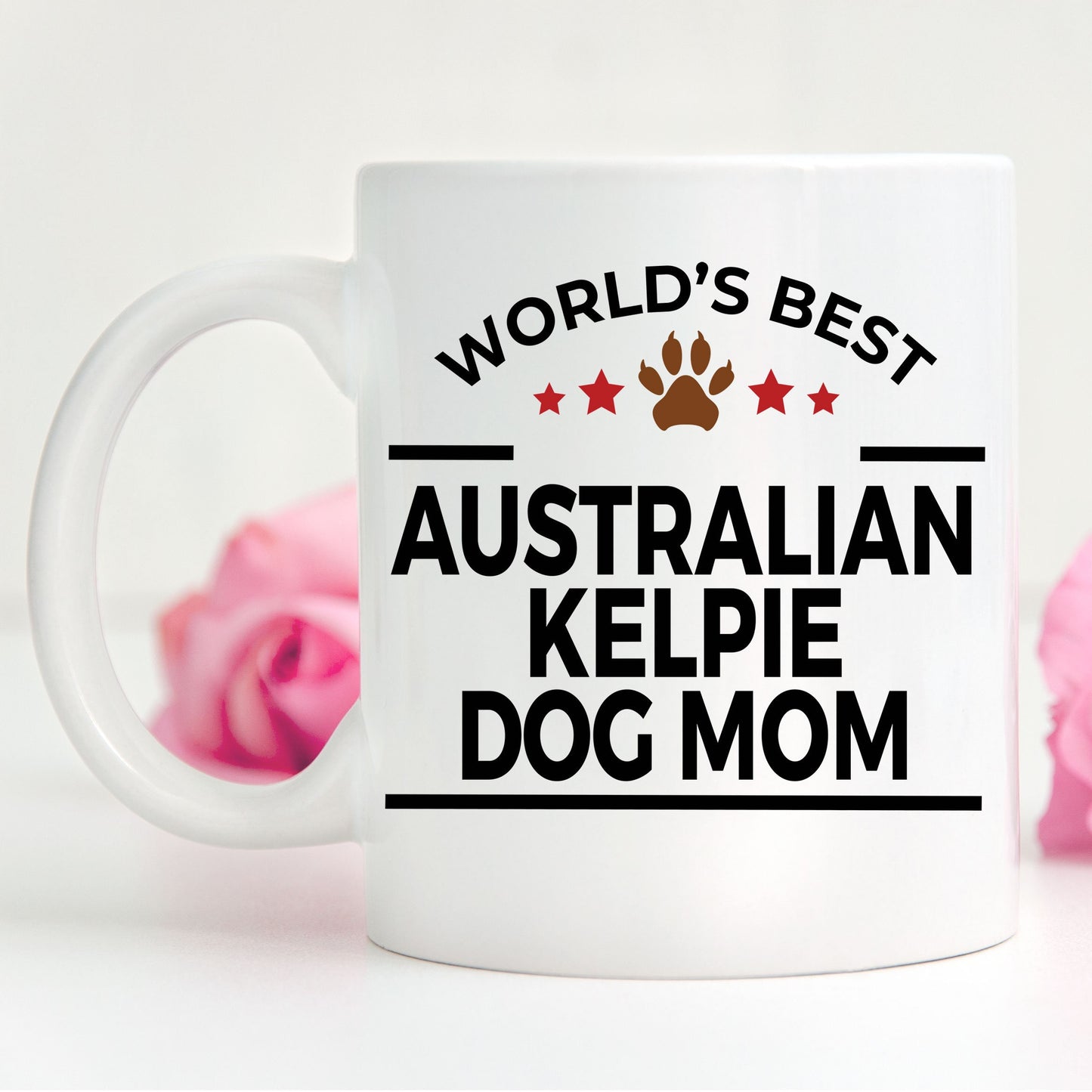 Australian Kelpie Dog Mom Mug - Mallard Moon Gift Shop