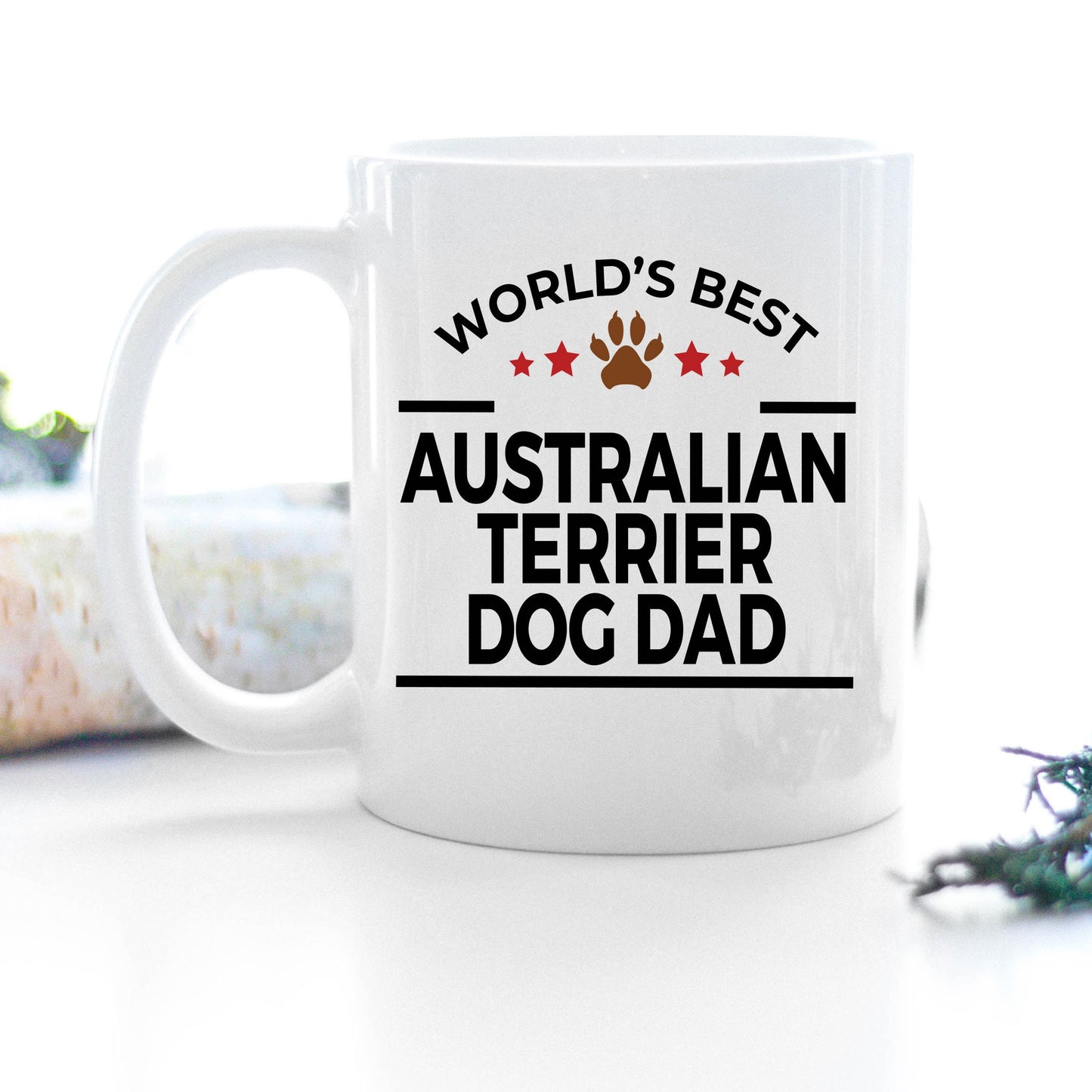 Australian Terrier Dog Dad Mug - Mallard Moon Gift Shop