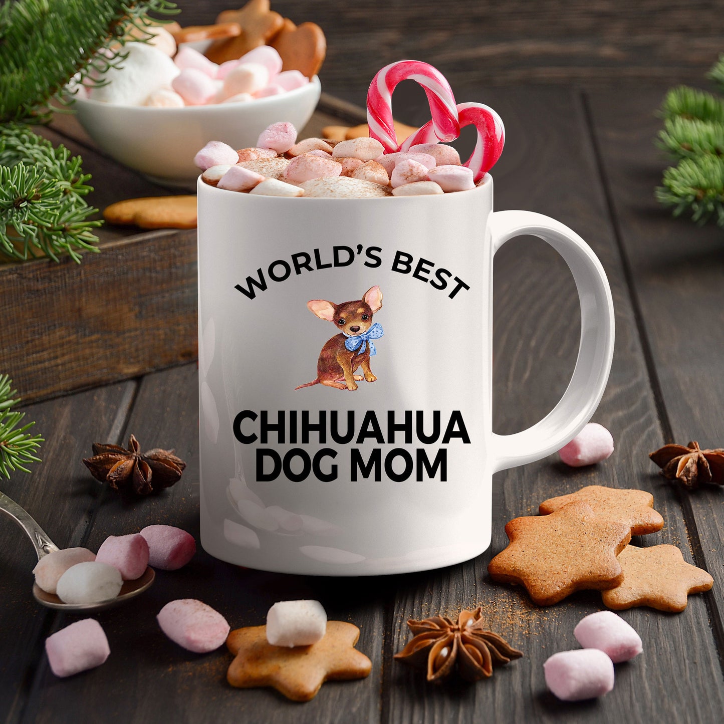 Chihuahua Puppy Dog Mom Mug - Mallard Moon Gift Shop