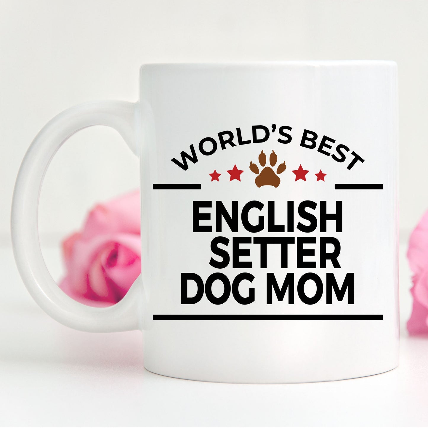 English Setter Dog Mom Mug - Mallard Moon Gift Shop