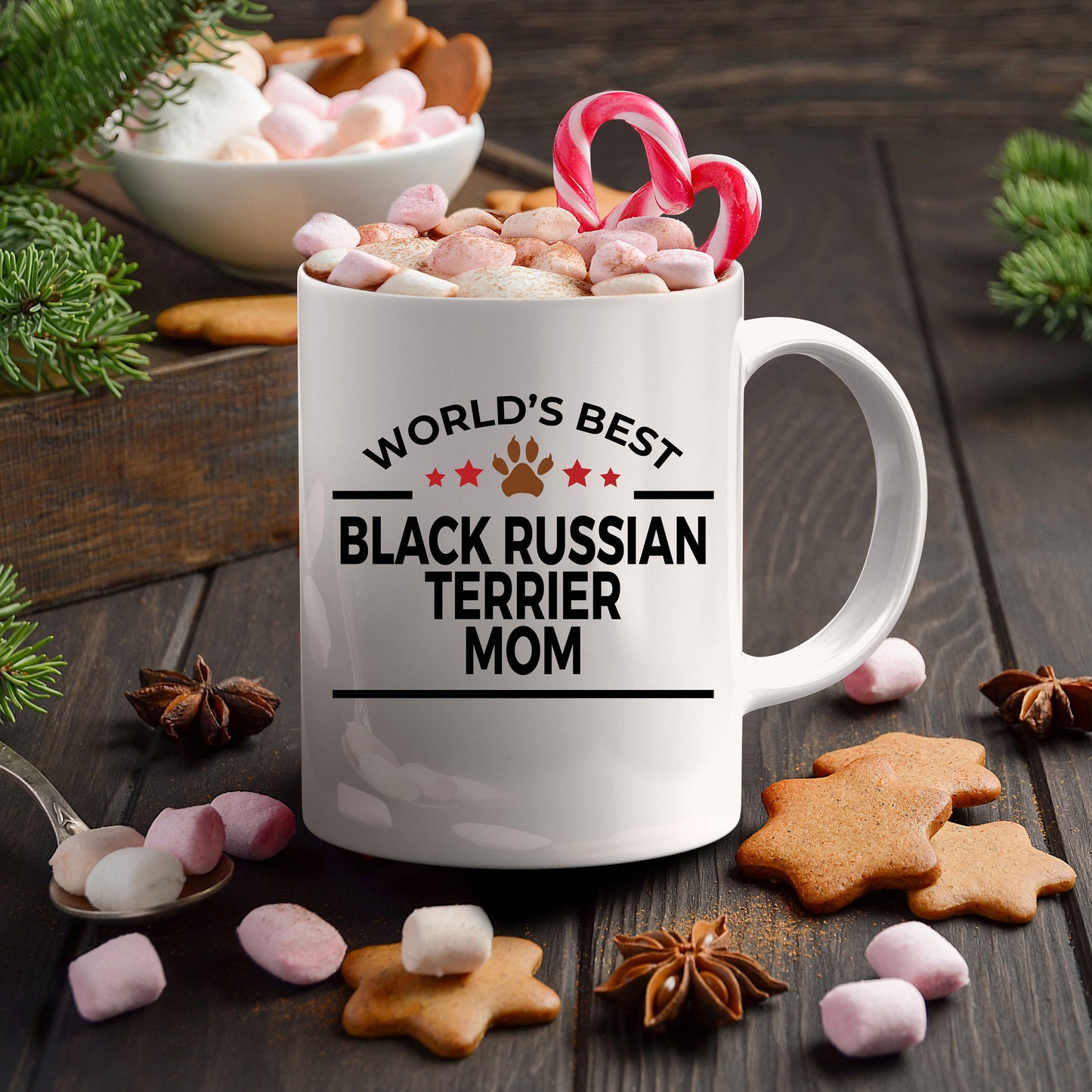 Black Russian Terrier Dog Mom Mug