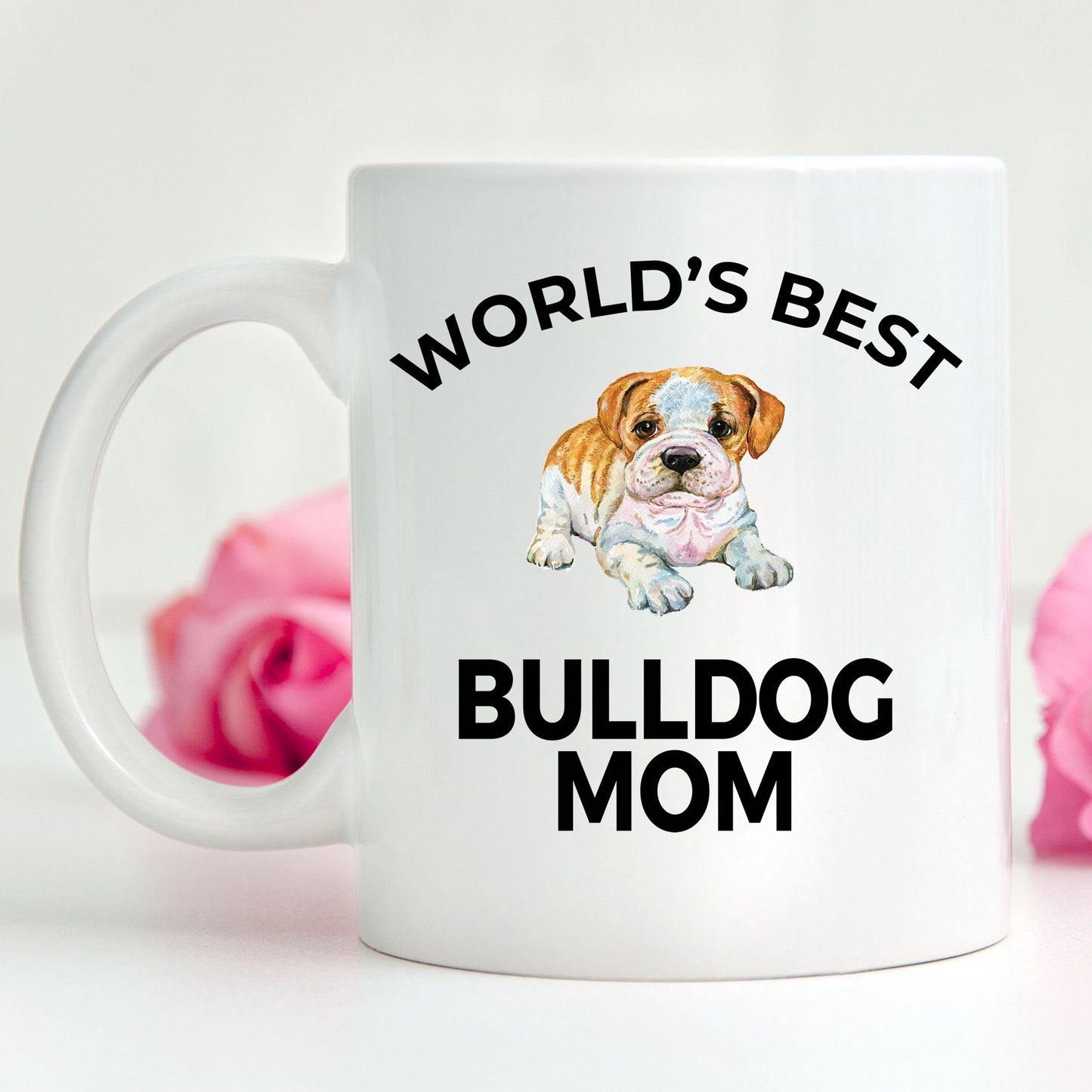 Bulldog Puppy Dog Mom Mug