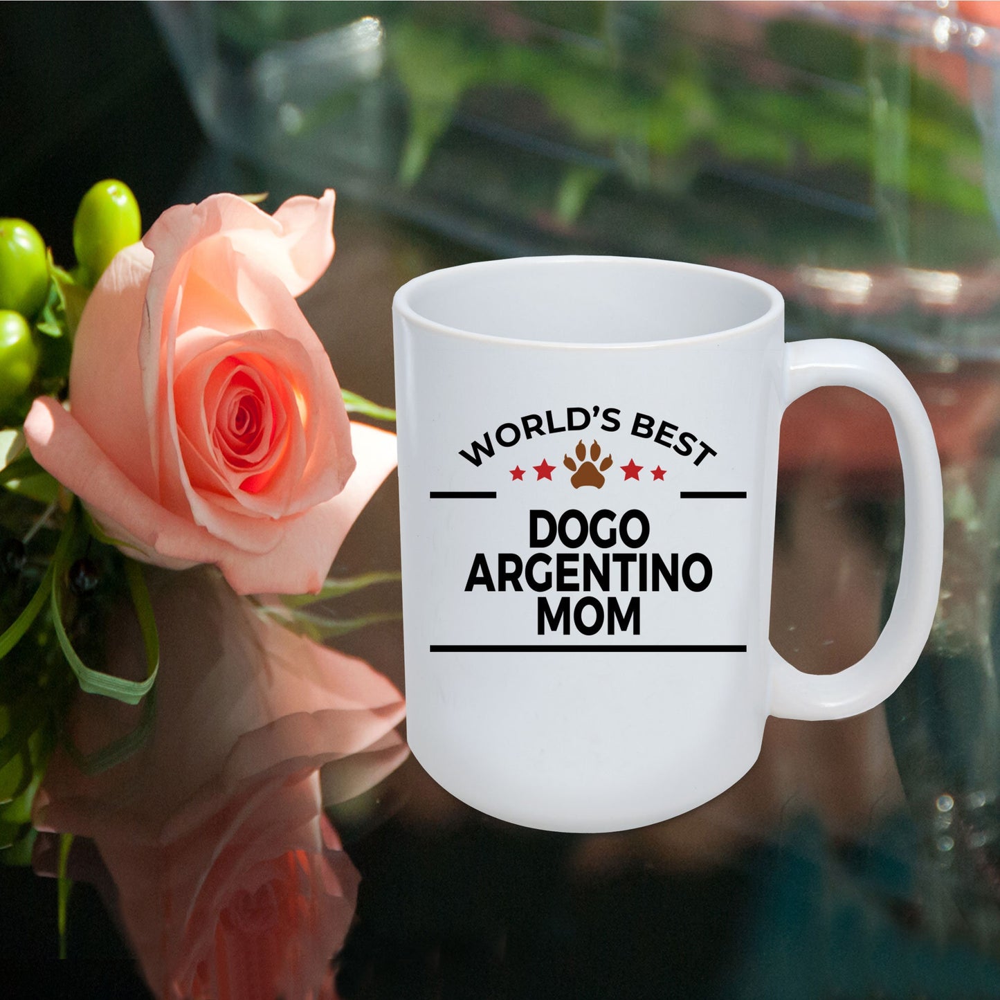 Dogo Argentino Dog Mom Coffee Mug