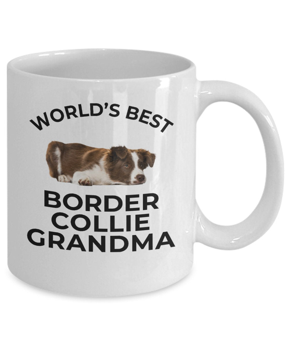 Border Collie Grandma Coffee Mug - Mallard Moon Gift Shop