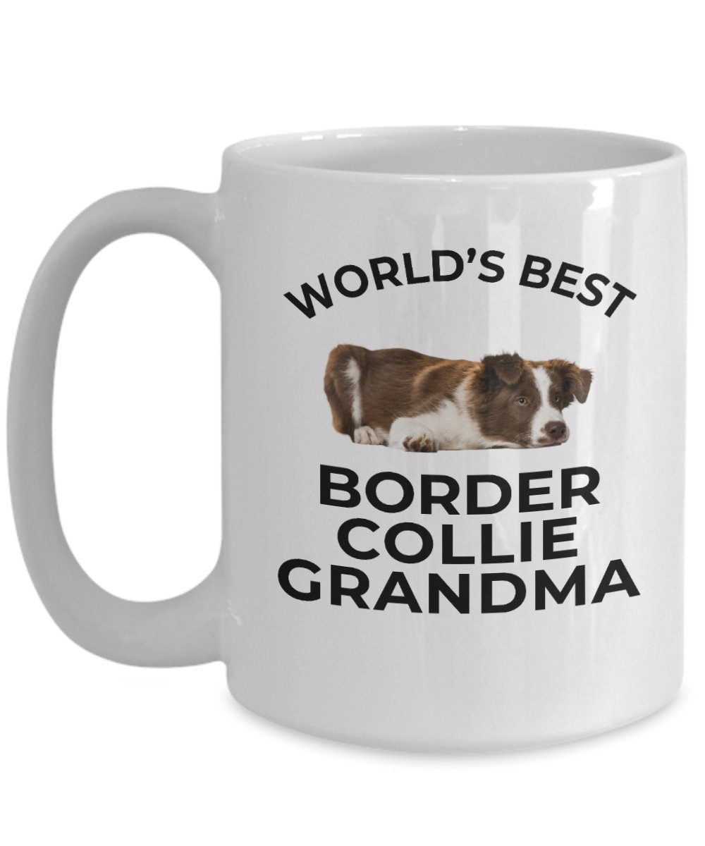 Border Collie Grandma Coffee Mug - Mallard Moon Gift Shop