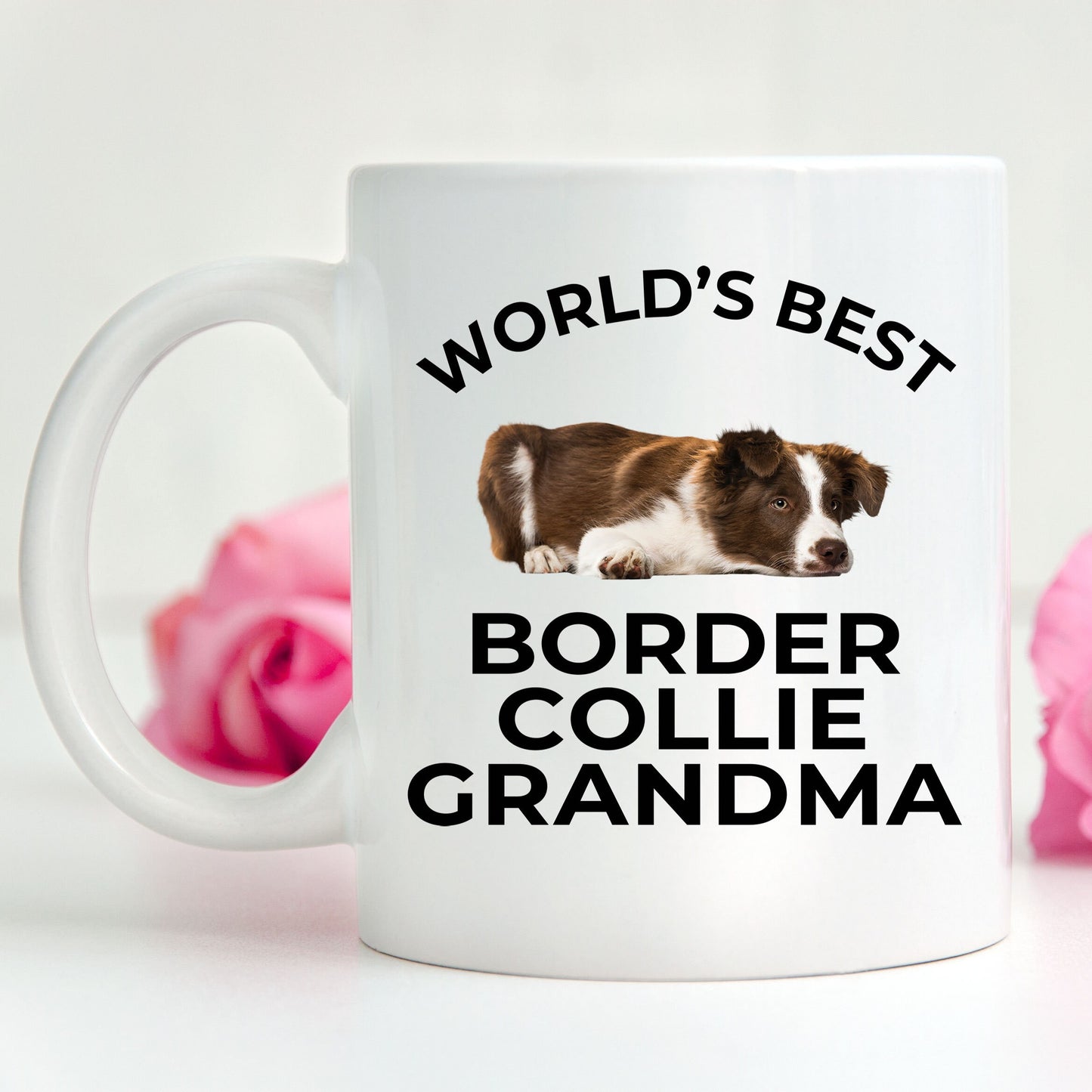 Border Collie Grandma Coffee Mug - Mallard Moon Gift Shop