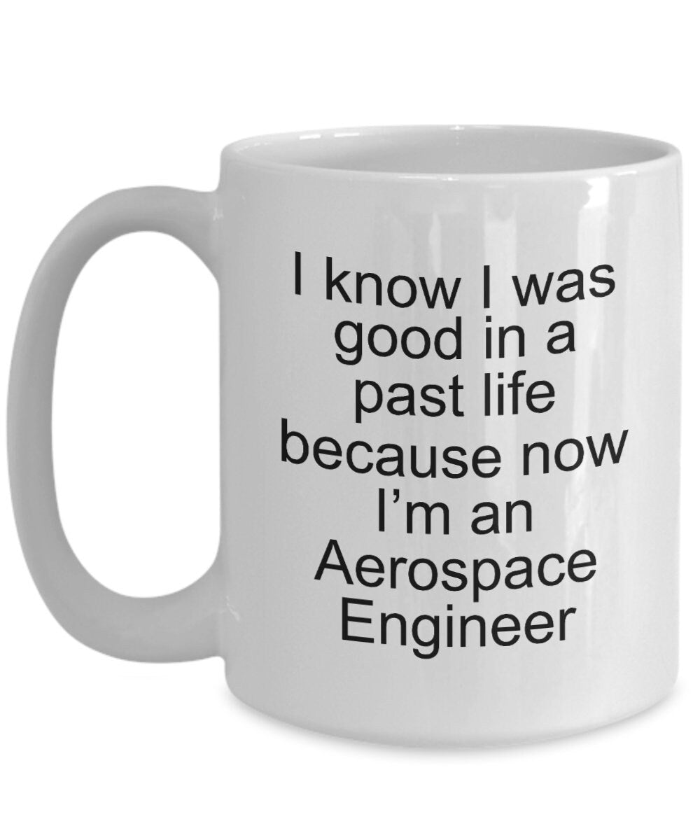 Aerospace Engineer Funny Custom Ceramic Coffee Mug - Mallard Moon Gift Shop
