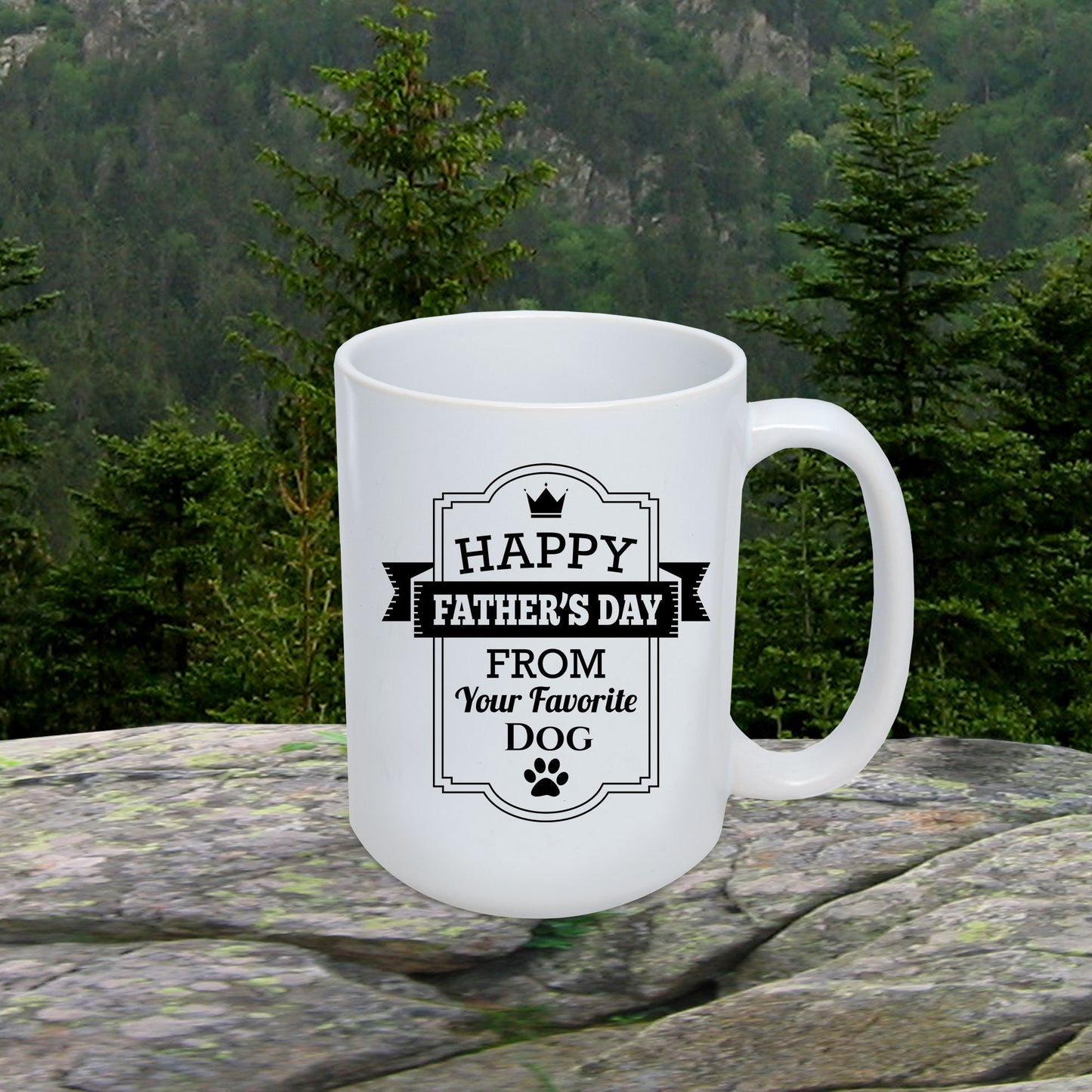 Funny Father's Day Dog Mug - Mallard Moon Gift Shop