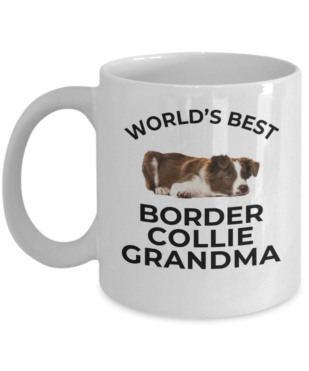 Border Collie Grandma Coffee Mug - Mallard Moon Gift Shop