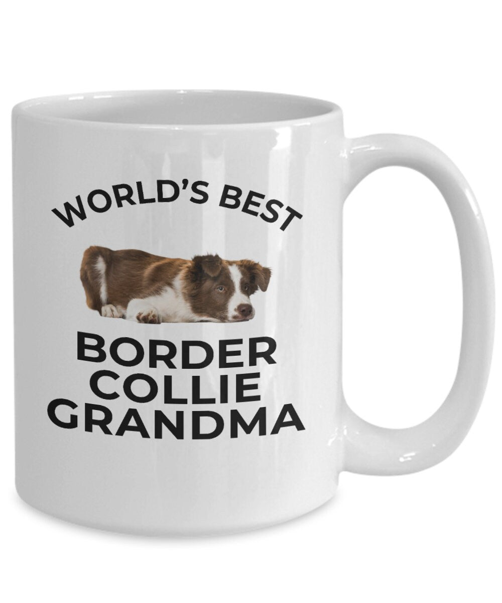 Border Collie Grandma Coffee Mug - Mallard Moon Gift Shop