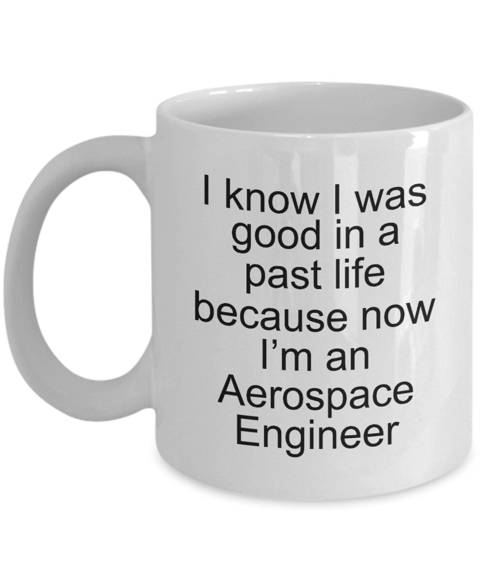 Aerospace Engineer Funny Custom Ceramic Coffee Mug - Mallard Moon Gift Shop