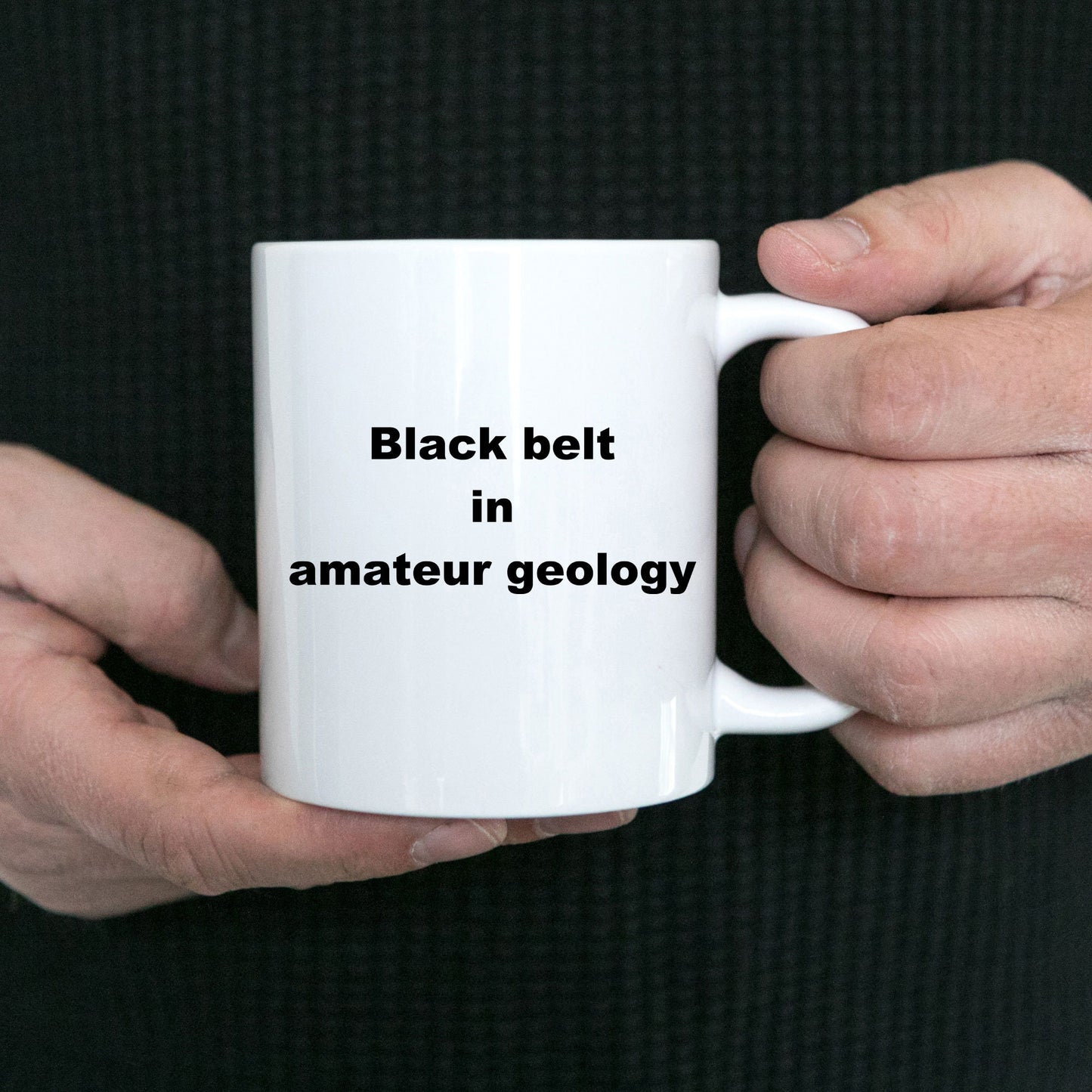 Amateur geology funny coffee mug - Mallard Moon Gift Shop