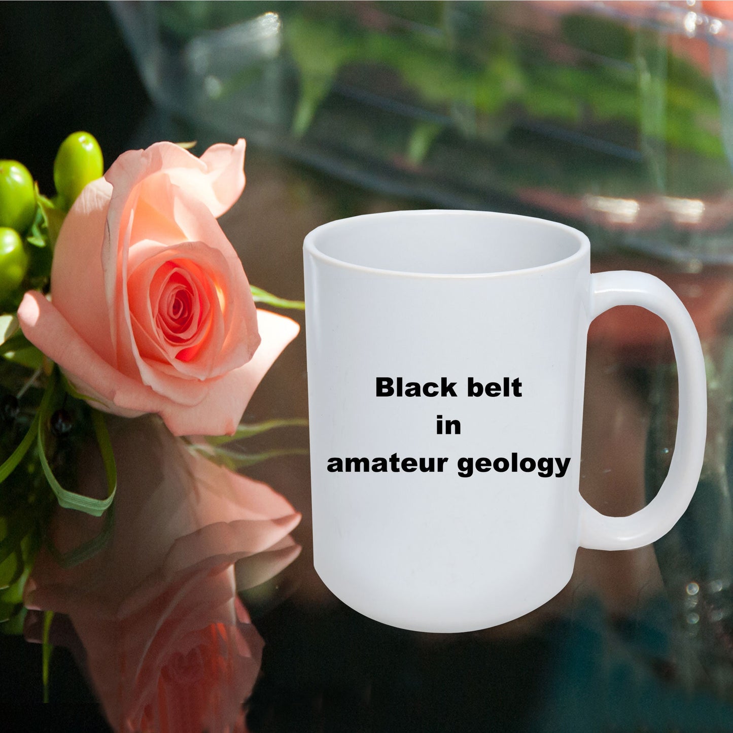 Amateur geology funny coffee mug - Mallard Moon Gift Shop