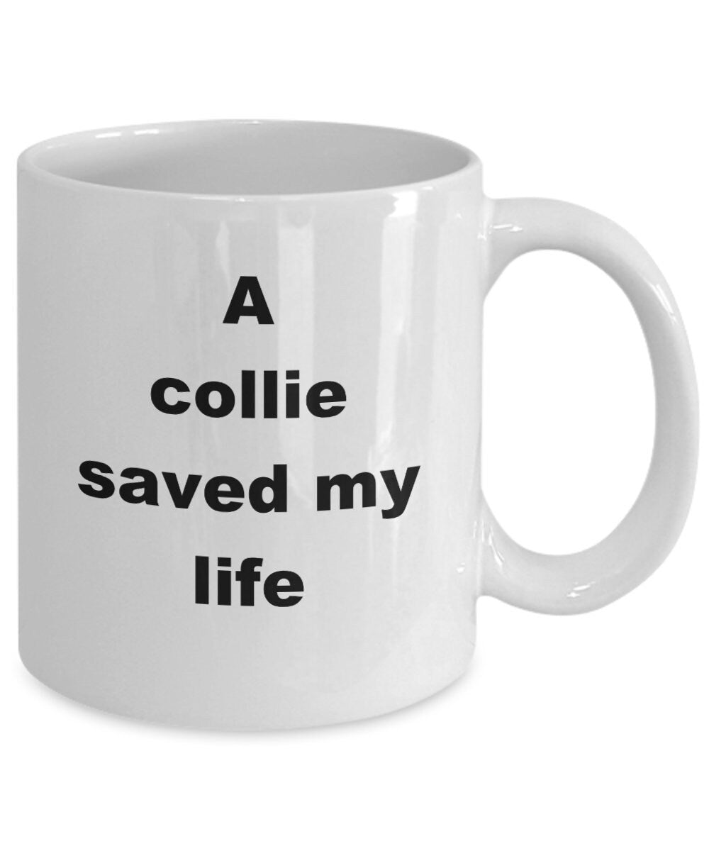 Collie dog coffee mug - Mallard Moon Gift Shop