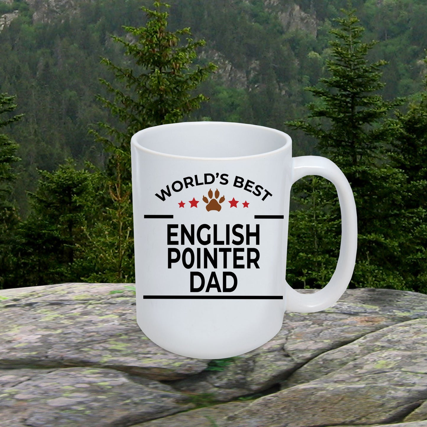 English Pointer Dog Dad Coffee Mug - Mallard Moon Gift Shop