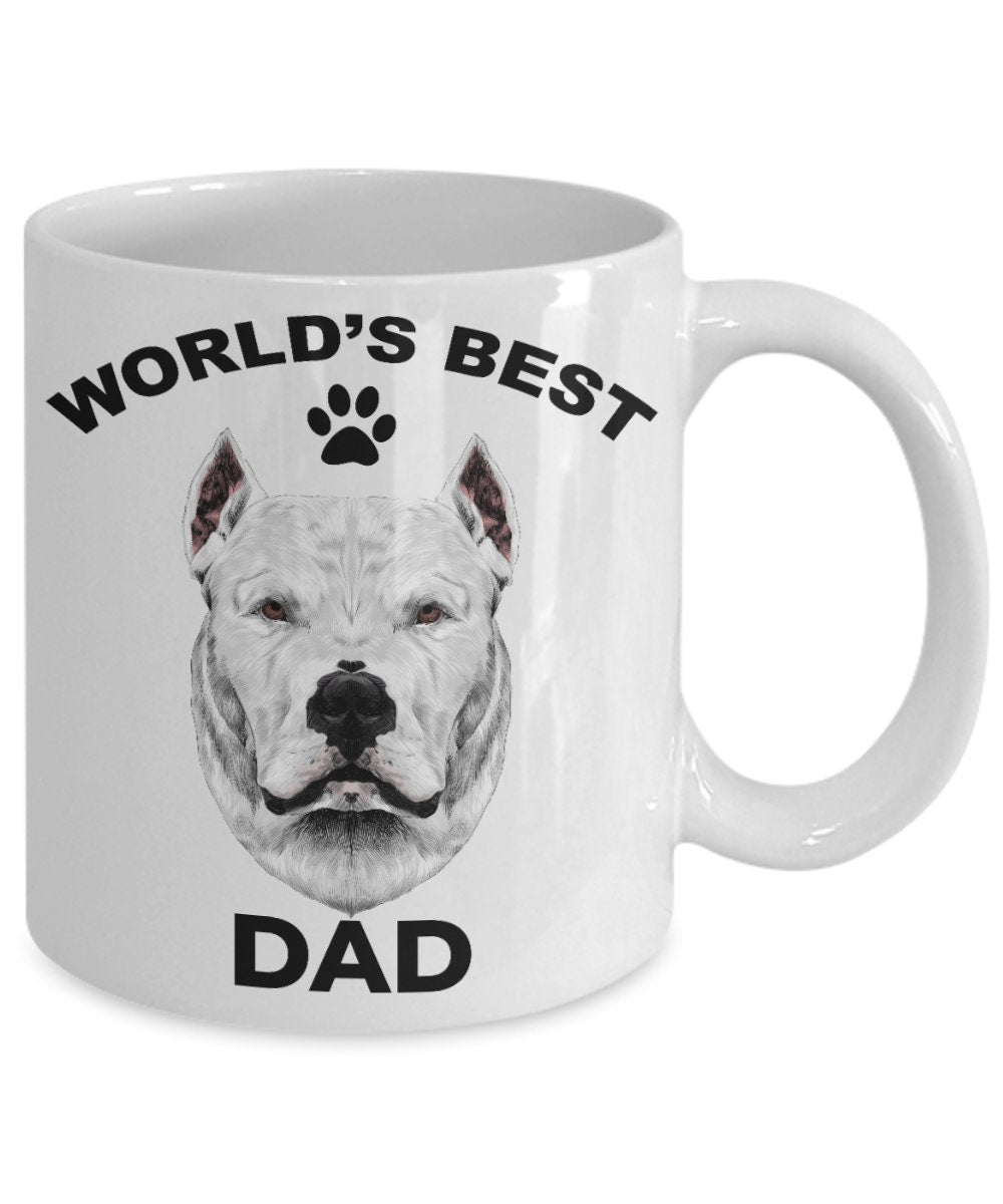 Dogo Argentino Best Dad Coffee Mug - Mallard Moon Gift Shop