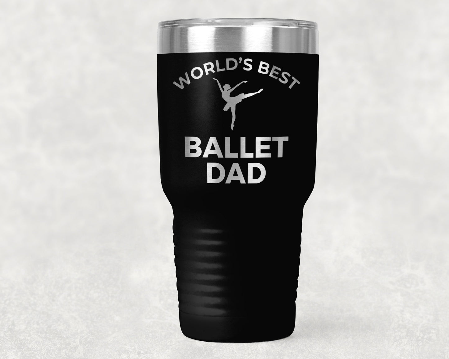 Ballet Dad Laser Etched Color Polar Camel Large 30oz Tumbler - Mallard Moon Gift Shop