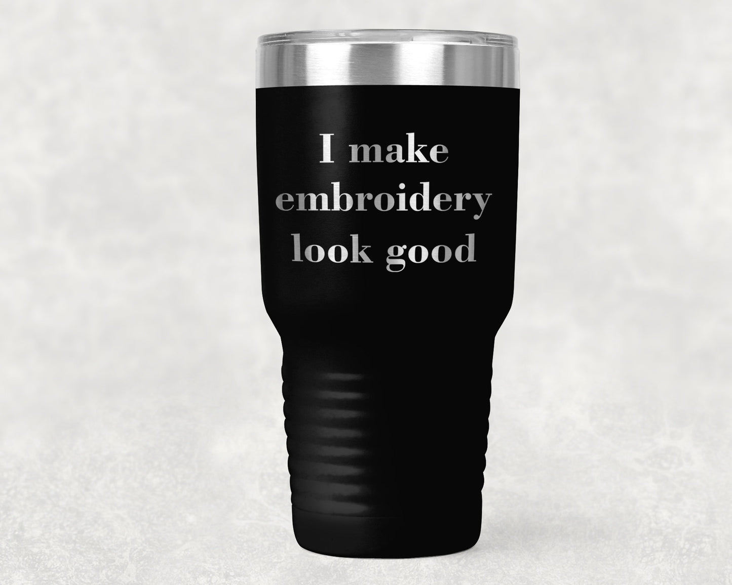 Embroidery Gift Polar Camel 30oz Ringneck Laser Etched Tumbler - Mallard Moon Gift Shop