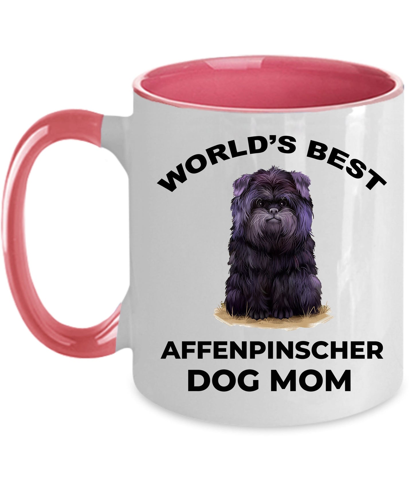 Affenpinscher Dog Best Mom Coffee Mug - Mallard Moon Gift Shop