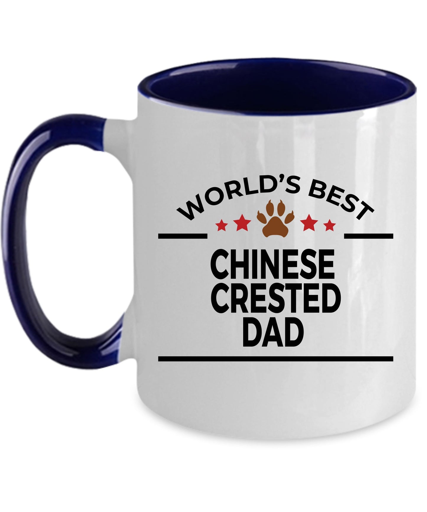 Chinese Crested Dog Dad Mug - Mallard Moon Gift Shop