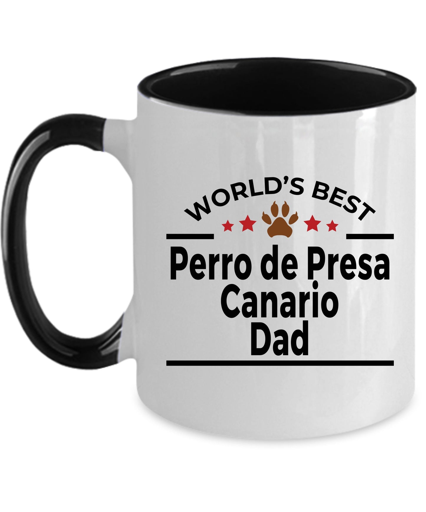 Basset Hound World's Best Dog Dad Custom Ceramic Mug - Mallard Moon Gift Shop