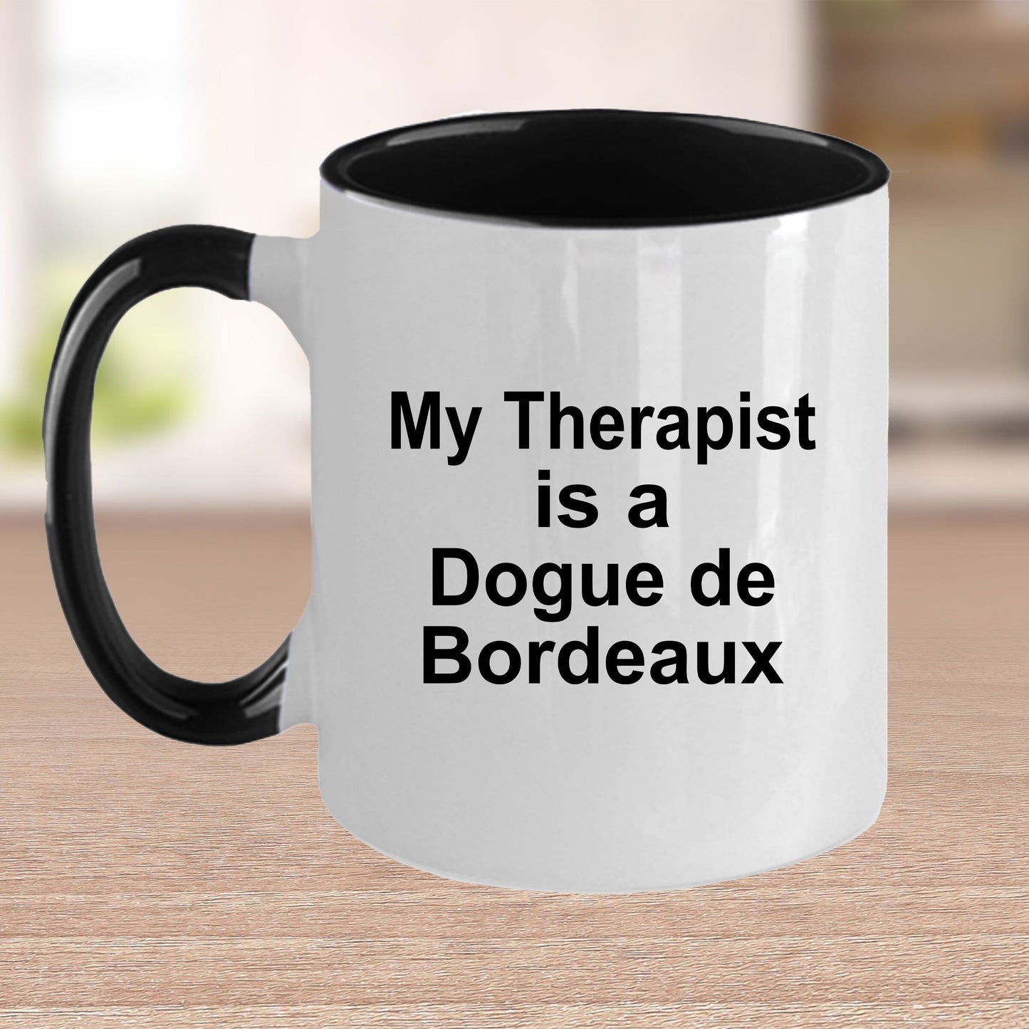 Dogue de Bordeaux Dog Therapist Mug - Mallard Moon Gift Shop