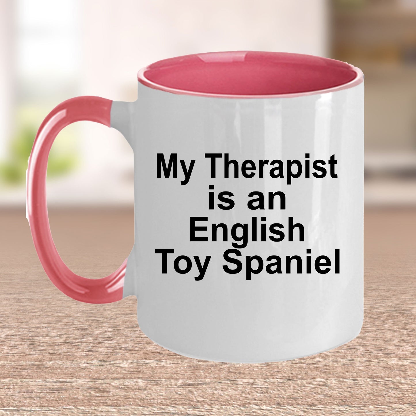 English Toy Spaniel Dog Therapist Mug - Mallard Moon Gift Shop
