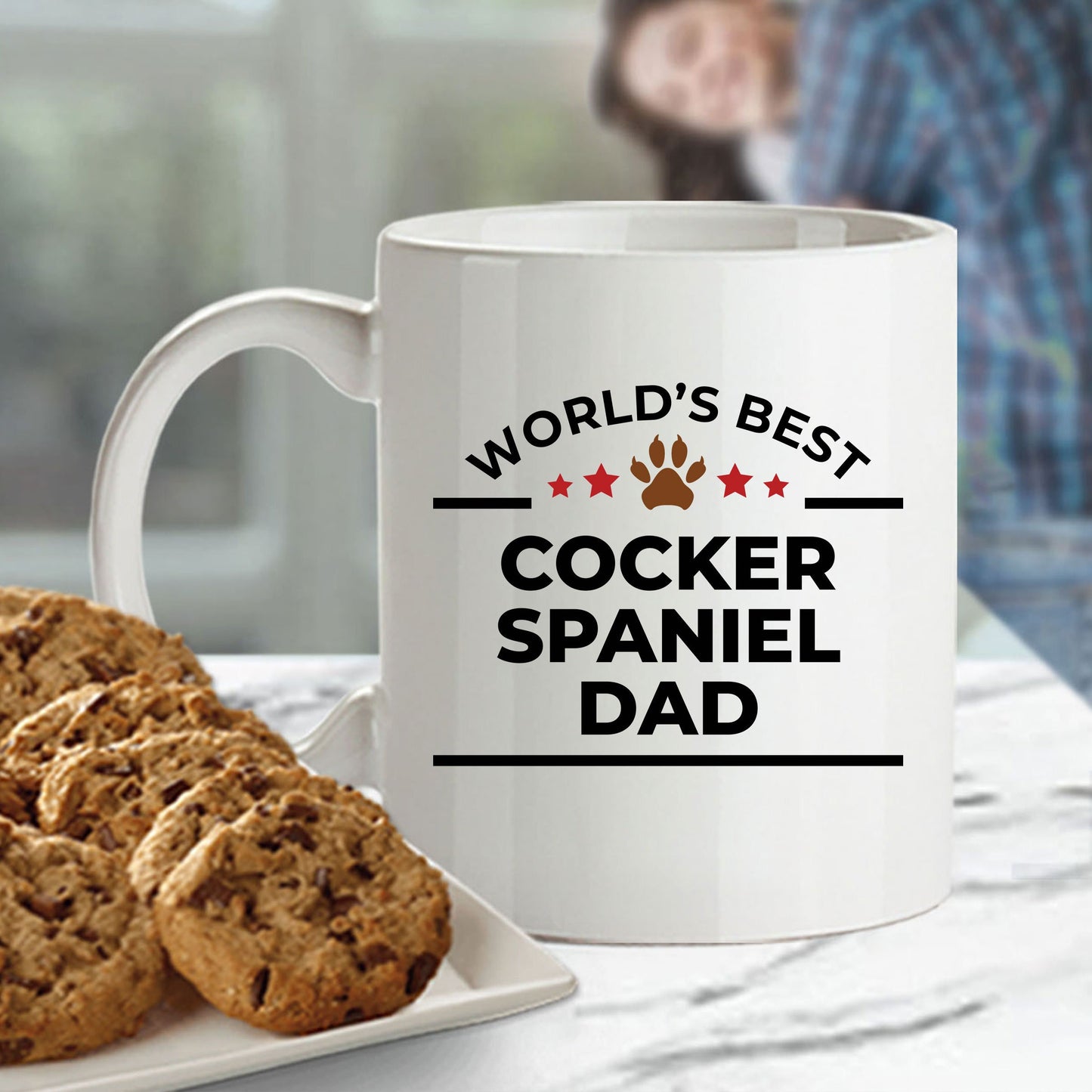 Cocker Spaniel Dog Dad Mug - Mallard Moon Gift Shop
