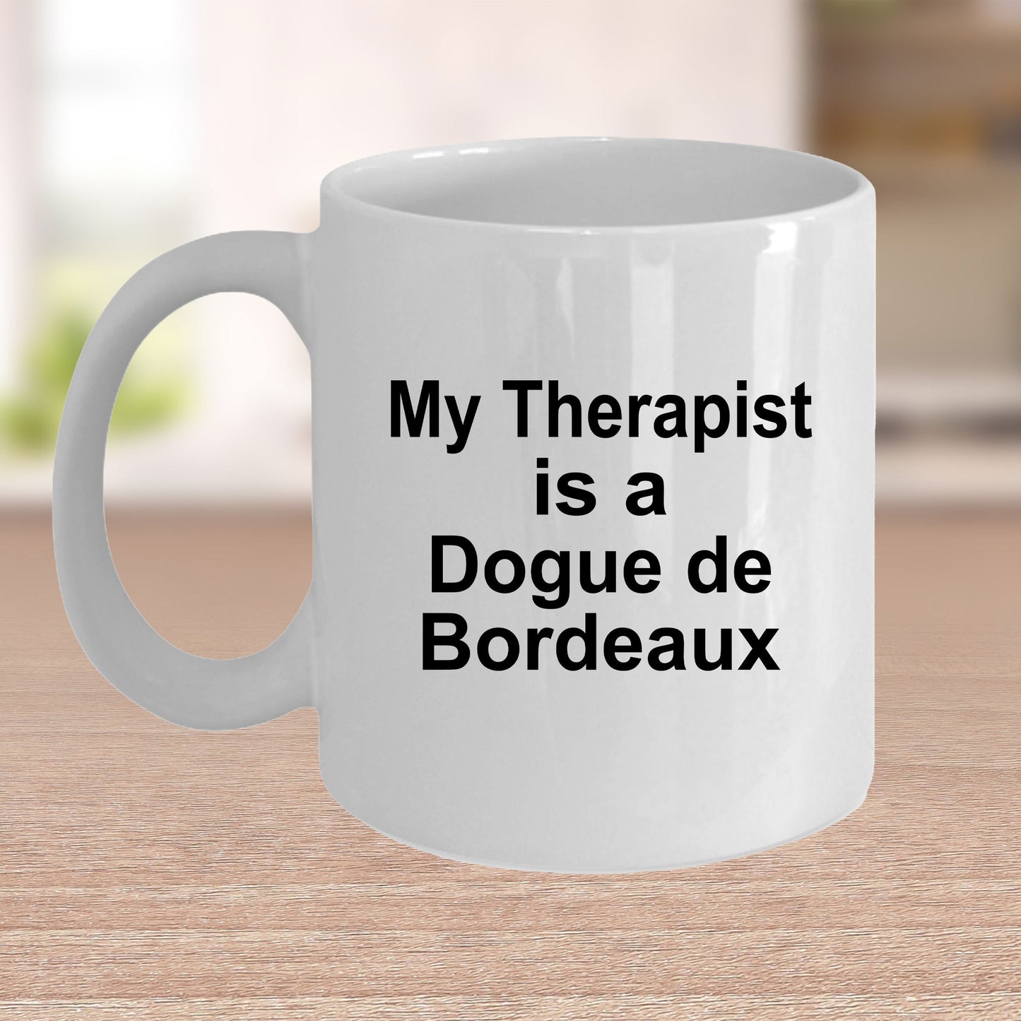 Dogue de Bordeaux Dog Therapist Mug - Mallard Moon Gift Shop