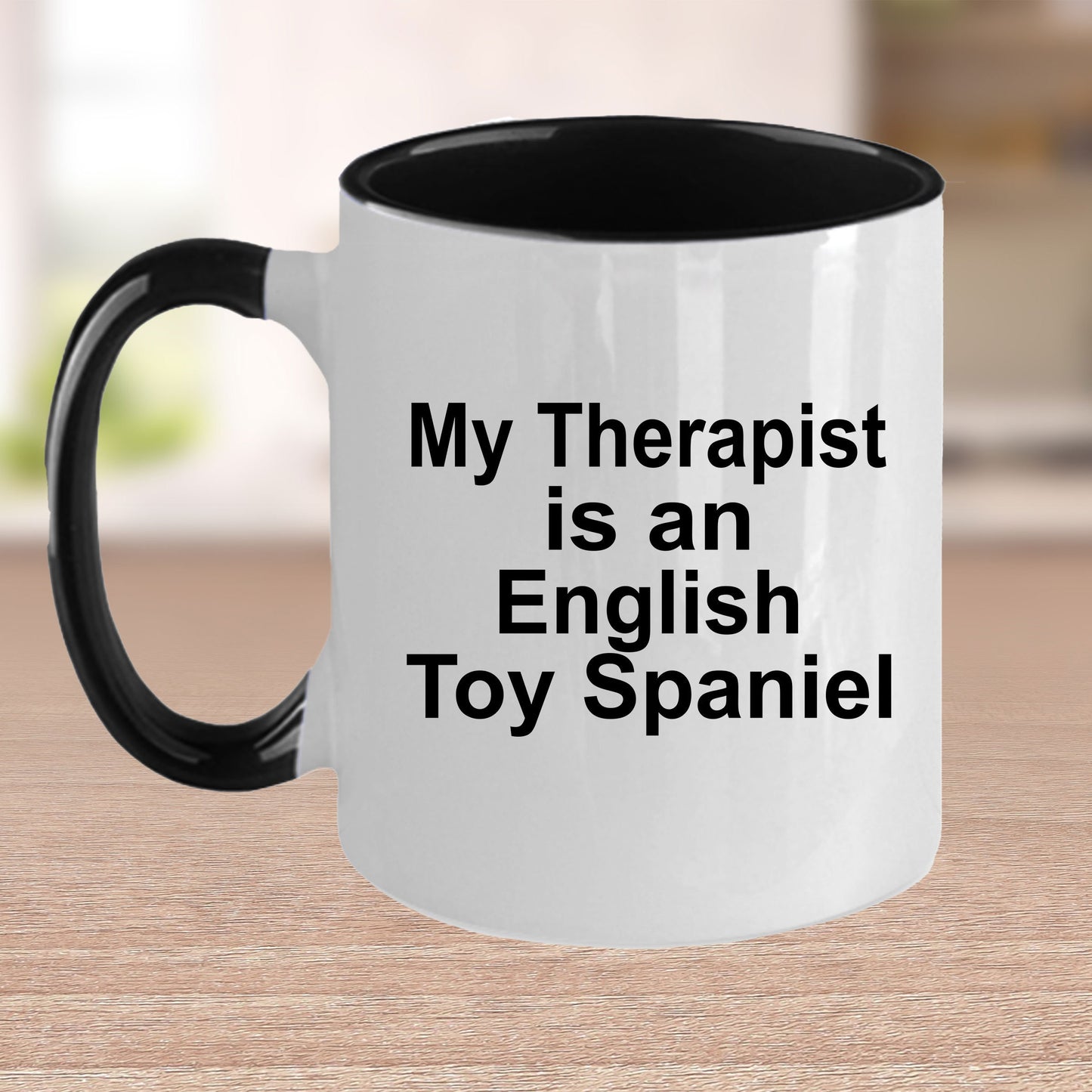 English Toy Spaniel Dog Therapist Mug - Mallard Moon Gift Shop
