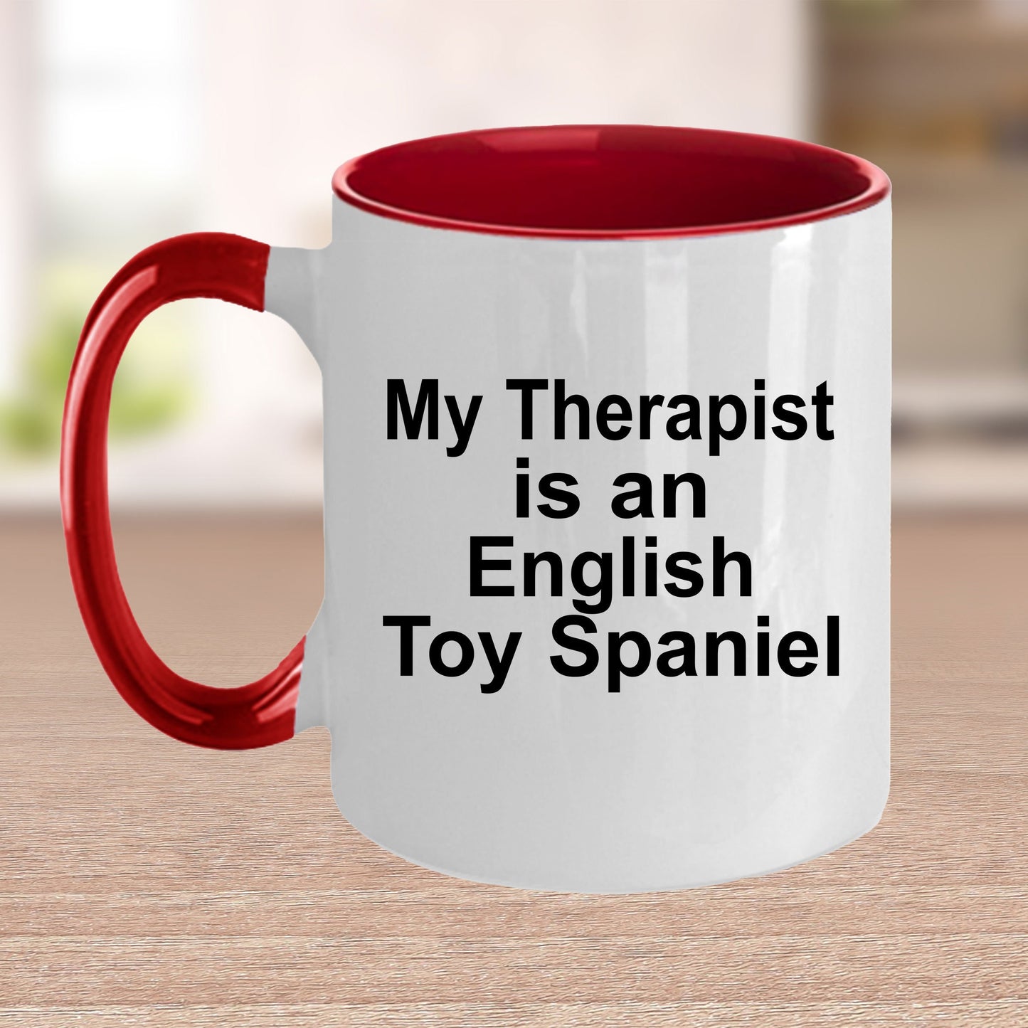 English Toy Spaniel Dog Therapist Mug - Mallard Moon Gift Shop