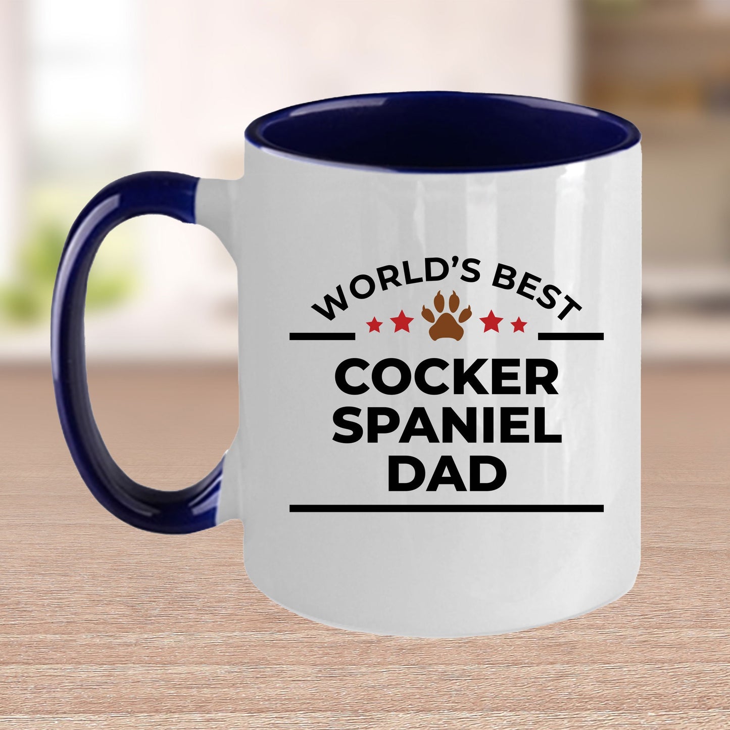 Cocker Spaniel Dog Dad Mug - Mallard Moon Gift Shop