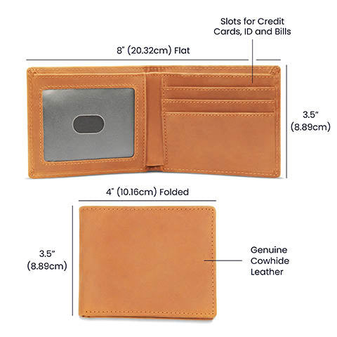 Biggest Fan Leather Wallet - Mallard Moon Gift Shop
