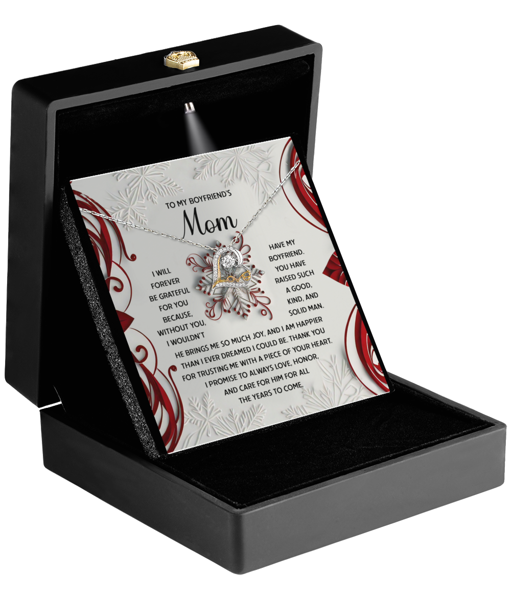Gift for Boyfriend's Mom  - I Could Be - Love Dancing Heart Pendant Necklace - Mallard Moon Gift Shop